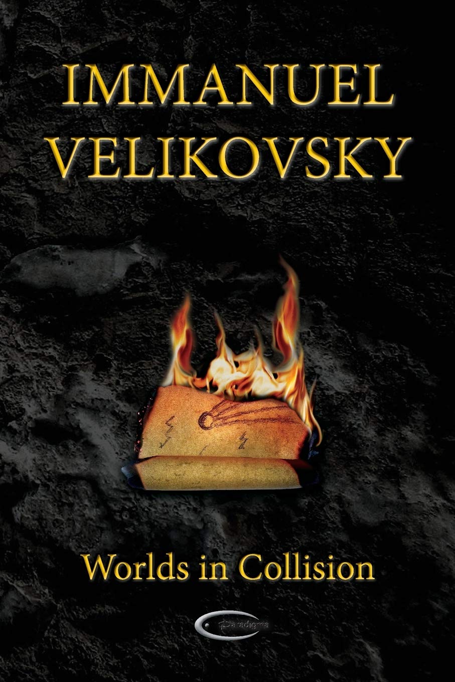 Book cover of Worlds in Collision by Immanuel Velikovsky Book cover of Worlds in Collision by Immanuel Velikovsky